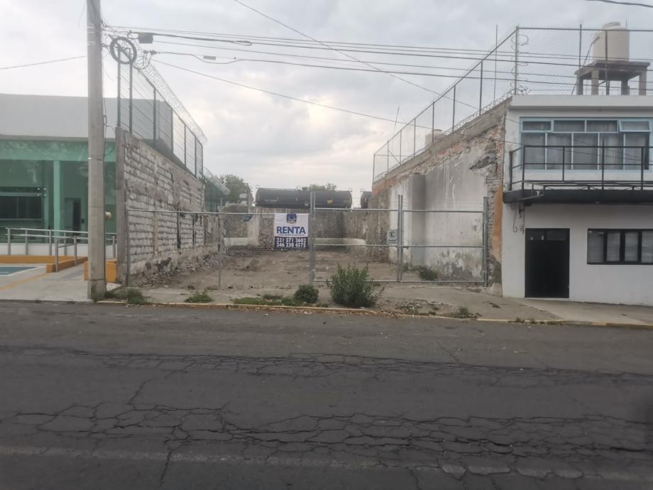 Imagen de terreno en renta en ferrocarrilera, apizaco, tlaxcala