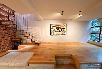 CASA ÁMSTERDAM AMUEBADA EN CONDOMINO EN RENTA