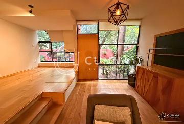 CASA ÁMSTERDAM AMUEBADA EN CONDOMINO EN RENTA