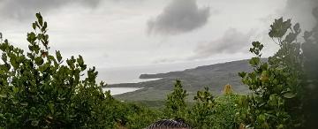 Terreno en producción de Yaka con vista al mar