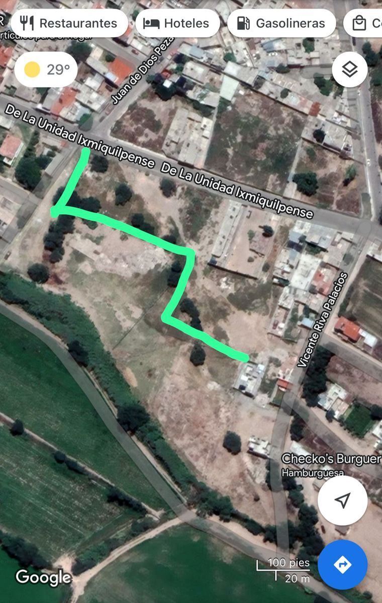 Terreno en Venta / Barrio Benito Juárez, Ixmiquilpan - Hidalgo