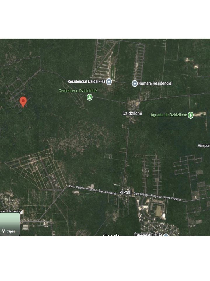 VENTA TERRENO NORTE DE MERIDA KIKTEIL