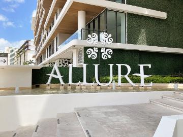 ALLURE, PUERTO CANCUN, AMUEBLADO, DE DOS NIVELES