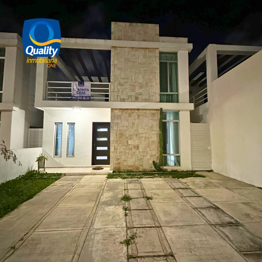 Imagen de casa en renta en gran santa fe 2, benito juárez, quintana roo